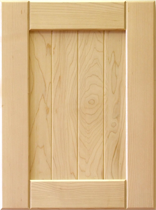 Mission V-Groove Panel Shaker Kitchen Cabinet Door